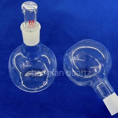 Tubo de linha de quartzo de laboratório fechado a alta temperatura de alta pureza