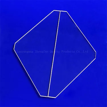 Janela de quartzo UV transparente profissional