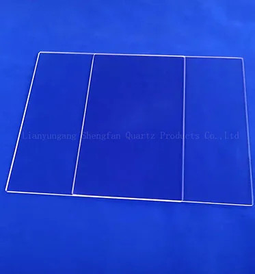 Janela de quartzo UV transparente profissional