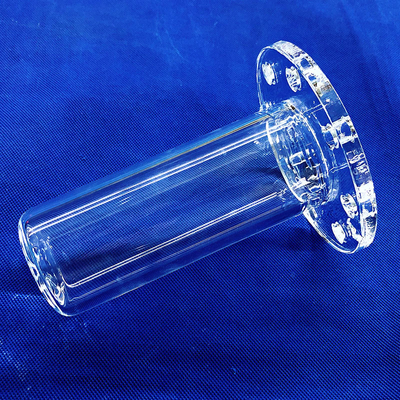 Fornecedores Produzem Flanges de Quartzo Transparentes e Opacos