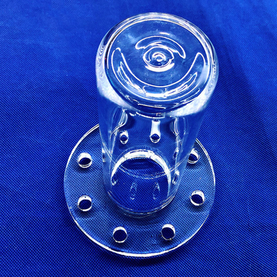 Fornecedores Produzem Flanges de Quartzo Transparentes e Opacos