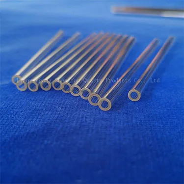 Tubo de Vidro de Quartzo Durável e Resistente à Corrosão para Indústrias Químicas e Petroquímicas