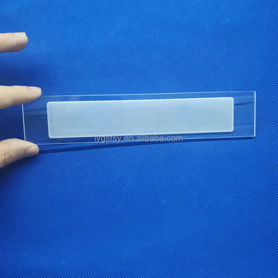 Laboratório de acabamento de CNC folha de quartzo em ranhuras resistente a ácidos e álcalis
