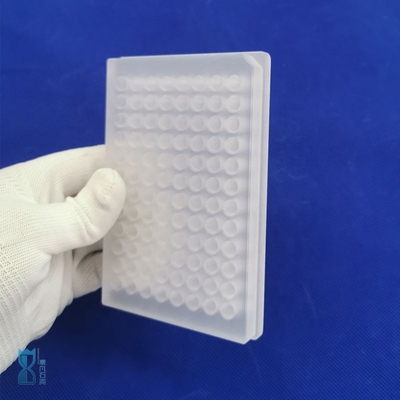 Placa de vidro de quartzo ultra fino e transparente, redonda, sob medida, placa óptica com corte