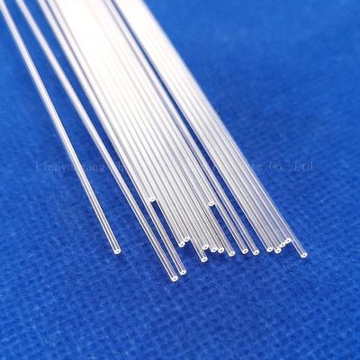 Fábrica de tubos de quartzo transparentes de alta temperatura fornecedor vidro de tubos de quartzo transparente com fabricante profissional