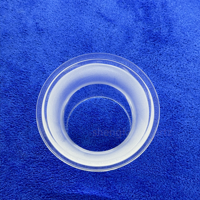 Personalização Resistência ao calor Quadrado externo Tubos de ensaio de quartzo circulares internos de boca longa cónica