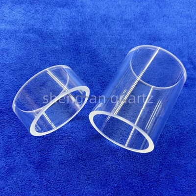 Tubos de vidro de quartzo para alta precisão e alta resistência em campos científicos industriais