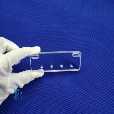 Fábrica fixa de penetração UV de alta pureza de vidro de quartzo perfurado