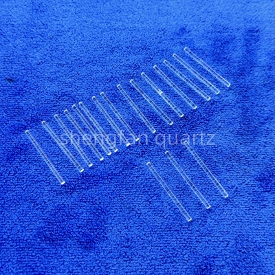 2.1 mm Diâmetro Quartz Válvula de vidro Frosted Transparente