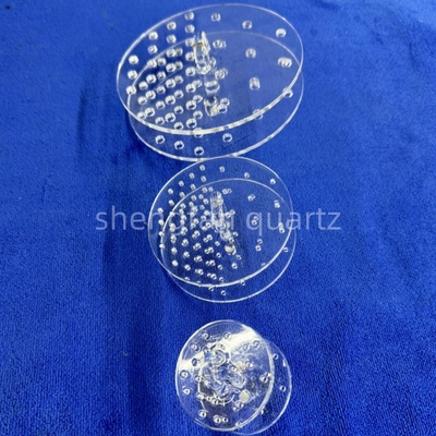 Fabricante Preço barato Placas de vidro de quartzo transparente de alta qualidade polida