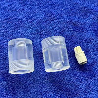 Tubo de fio de quartzo selado de silício fundido / vidro de laboratório de ciências