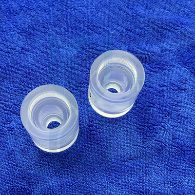 Tubo de fio de quartzo selado de silício fundido / vidro de laboratório de ciências