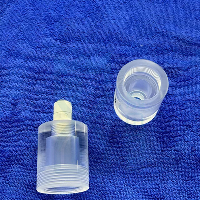 Tubo de fio de quartzo selado de silício fundido / vidro de laboratório de ciências