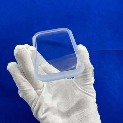 Folha de passo de quartzo transparente e personalizada espessura 0,5 mm