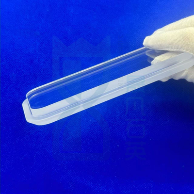 Folha de passo de quartzo transparente e personalizada espessura 0,5 mm