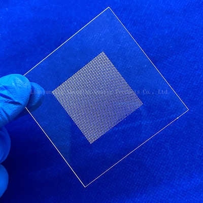 99.99% Placa de Quartzo de Alta Pureza Laser Grooving Fused Silica Quartzo Vidro Janela Quartzo Chapa de Vidro