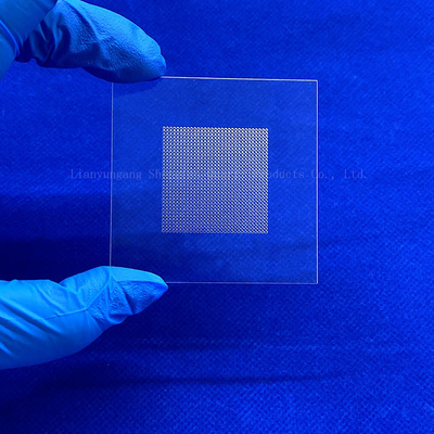 99.99% Placa de Quartzo de Alta Pureza Laser Grooving Fused Silica Quartzo Vidro Janela Quartzo Chapa de Vidro