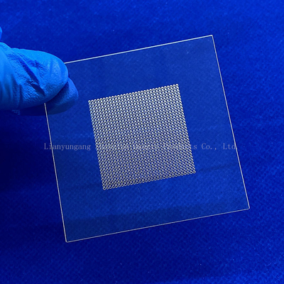 99.99% Placa de Quartzo de Alta Pureza Laser Grooving Fused Silica Quartzo Vidro Janela Quartzo Chapa de Vidro