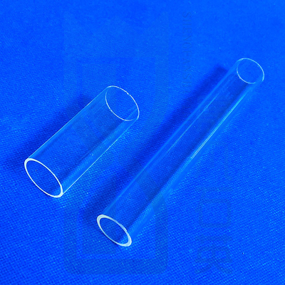 Gráfico Transparente Tubos de Quartzo Gerador de Ozono Grande Diâmetro Resistente ao Calor