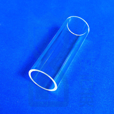 Gráfico Transparente Tubos de Quartzo Gerador de Ozono Grande Diâmetro Resistente ao Calor