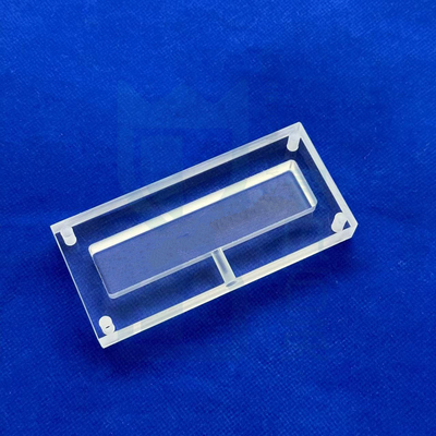 Machining CNC de Quartz Punching e grooving folha de alta precisão de alta temperatura