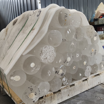 Alta pureza 99,99% Quartz Matéria-prima Quartz Peso Resistência a altas temperaturas 1200°C