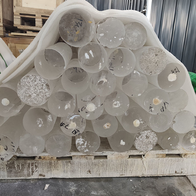Alta pureza 99,99% Quartz Matéria-prima Quartz Peso Resistência a altas temperaturas 1200°C