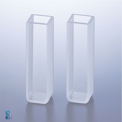 Medição especial de laboratório personalizada Cuvette de quartzo fundido líquido Resistente à corrosão