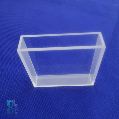 Medição especial de laboratório personalizada Cuvette de quartzo fundido líquido Resistente à corrosão