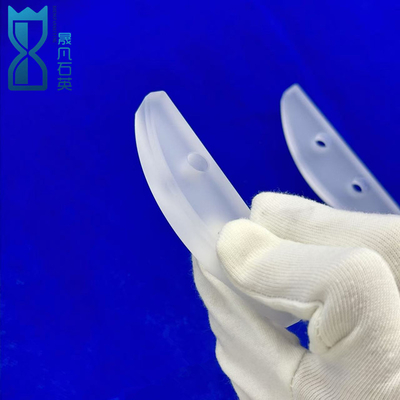 Resistente à corrosão de folhas de quartzo opaco congelado