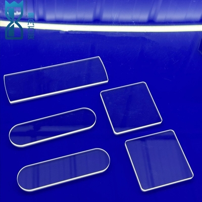 Folha de vidro de quartzo de alta permeabilidade UV JGS1 / JGS2 / JGS3 Folha de vidro de quartzo