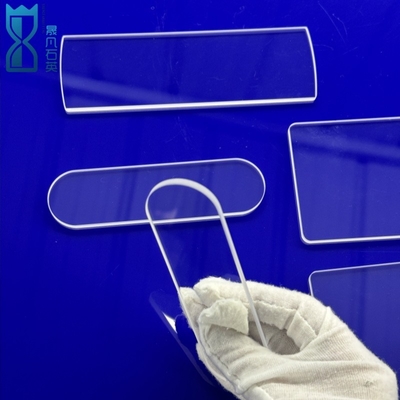 Folha de vidro de quartzo de alta permeabilidade UV JGS1 / JGS2 / JGS3 Folha de vidro de quartzo