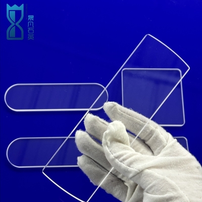 Folha de vidro de quartzo de alta permeabilidade UV JGS1 / JGS2 / JGS3 Folha de vidro de quartzo