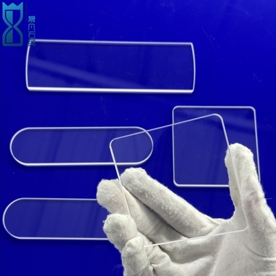 Folha de vidro de quartzo de alta permeabilidade UV JGS1 / JGS2 / JGS3 Folha de vidro de quartzo