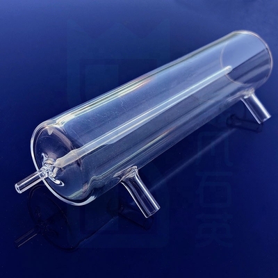 Instrumento de quartzo personalizado para laboratório recipiente de quartzo tubo de ensaio de quartzo