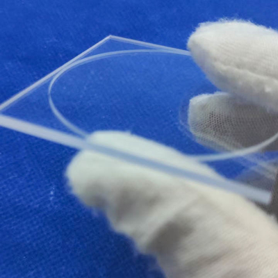 Semicondutor Quartz Quadrado Redondo Folha de Janela Resistente a Alta Temperatura
