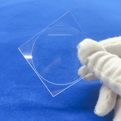 Semicondutor Quartz Quadrado Redondo Folha de Janela Resistente a Alta Temperatura