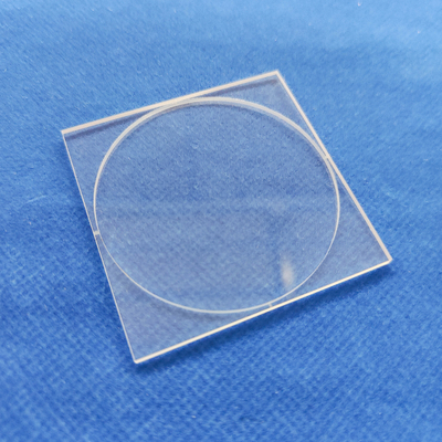 Semicondutor Quartz Quadrado Redondo Folha de Janela Resistente a Alta Temperatura