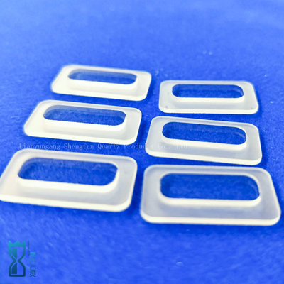 Placas de vidro de quartzo personalizadas para aplicações de semicondutores e ópticos