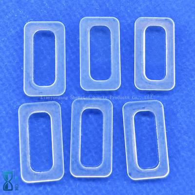 Placas de vidro de quartzo personalizadas para aplicações de semicondutores e ópticos