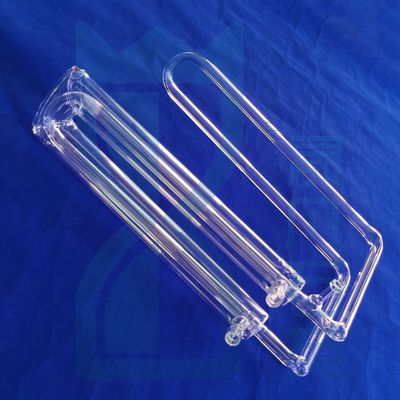 Tubos de vidro de quartzo fundido resistentes a altas temperaturas, laboratório dedicado a tubos de vidro de quartzo transparentes