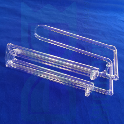 Tubos de vidro de quartzo fundido resistentes a altas temperaturas, laboratório dedicado a tubos de vidro de quartzo transparentes