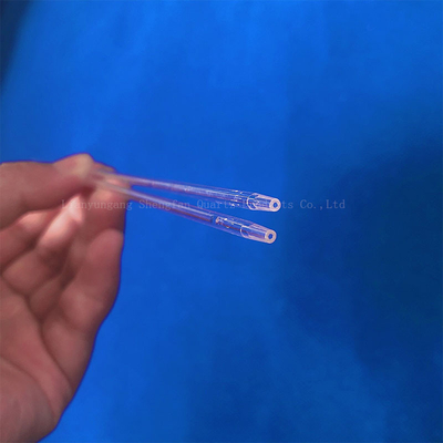 Fabrica de alta resistência a altas temperaturas 1mm-10mm de pequeno diâmetro tubo de vidro de quartzo capilar