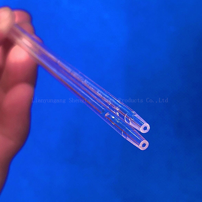 Fabrica de alta resistência a altas temperaturas 1mm-10mm de pequeno diâmetro tubo de vidro de quartzo capilar