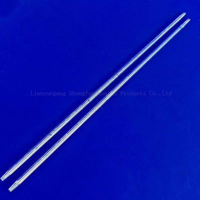 Fabrica de alta resistência a altas temperaturas 1mm-10mm de pequeno diâmetro tubo de vidro de quartzo capilar