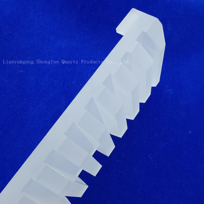 Large Size Quartz Bloco de Isolamento Groove Arca de Limpeza Factory Custom resistente à corrosão Alto desempenho