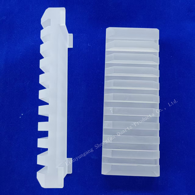 Large Size Quartz Bloco de Isolamento Groove Arca de Limpeza Factory Custom resistente à corrosão Alto desempenho