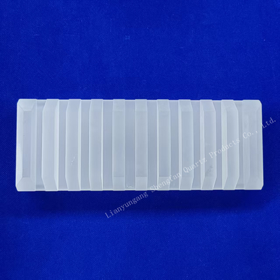 Large Size Quartz Bloco de Isolamento Groove Arca de Limpeza Factory Custom resistente à corrosão Alto desempenho