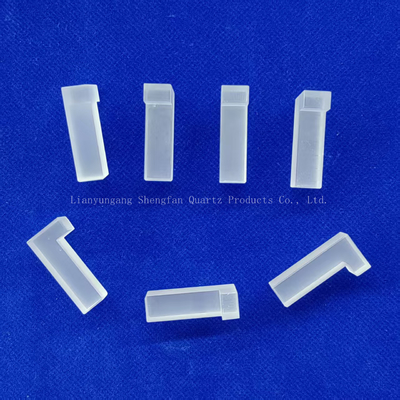 Fabrica Custom Multiple Dimensões Quartz irregular Chapa de vidro de placa resistente a altas temperaturas