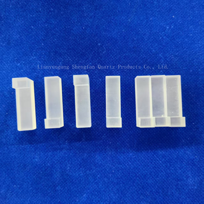 Fabrica Custom Multiple Dimensões Quartz irregular Chapa de vidro de placa resistente a altas temperaturas